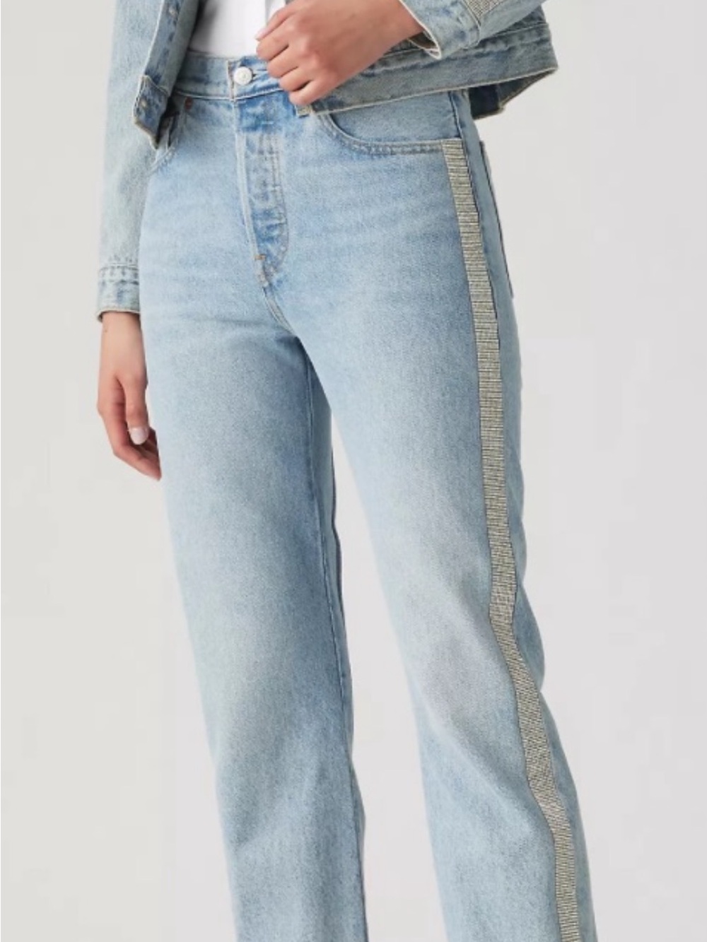 Levi’s Original 501 Cropped Jeans High Rise Women’s Size 29/28 NEW $108